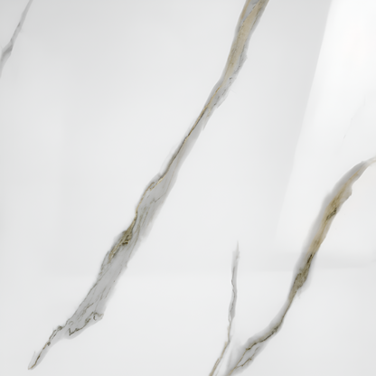 Calacatta Gold 3-Panel Acrylic Shower Wall Kit